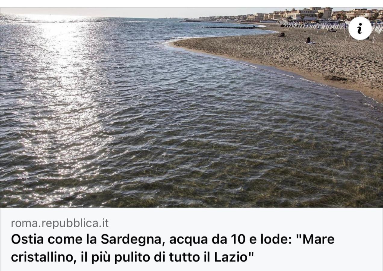 Apartament Front Sea Luxury Lido di Ostia Zewnętrze zdjęcie